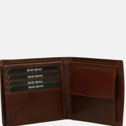 Heren Portemonnees | Gepersonaliseerde Portemonnees^Gio Gini billfold brown