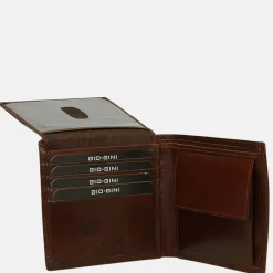 Heren Portemonnees | Gepersonaliseerde Portemonnees^Gio Gini billfold brown