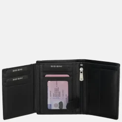 Heren Portemonnees | Gepersonaliseerde Portemonnees^Gio Gini billfold portemonnee black