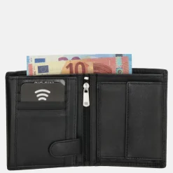Heren Portemonnees | Gepersonaliseerde Portemonnees^Gio Gini billfold portemonnee black