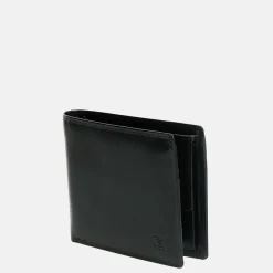 Heren Portemonnees | Gepersonaliseerde Portemonnees^Gio Gini billfold portemonnee S zwart