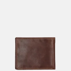 Heren Portemonnees | Gepersonaliseerde Portemonnees^Gio Gini billfold portemonnee S brown