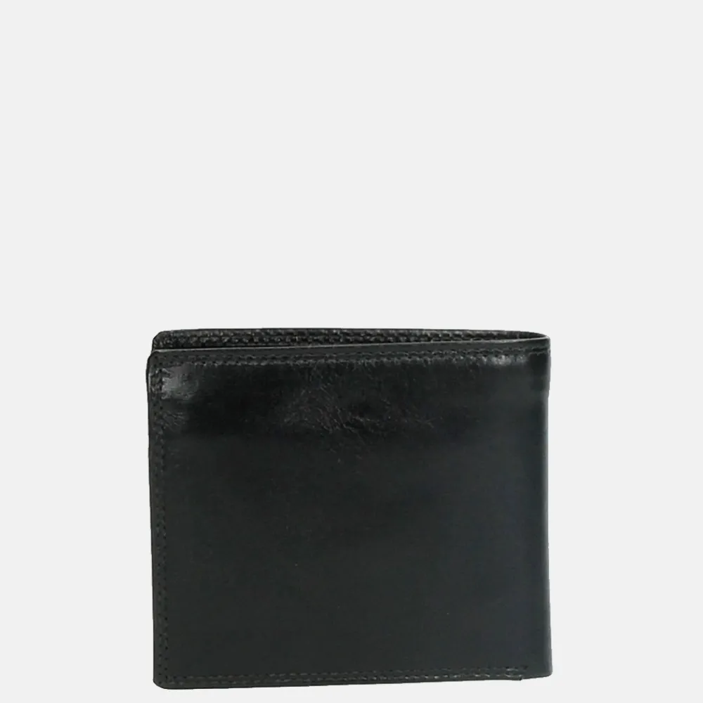 Heren Portemonnees | Gepersonaliseerde Portemonnees^Gio Gini billfold portemonnee S zwart