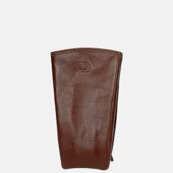 Sleuteletuis^Gio Gini klokmodel sleuteletui brown