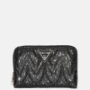 Dames Portemonnees^Guess Adelard portemonnee M black