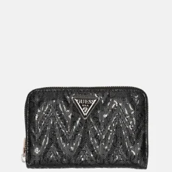 Dames Portemonnees^Guess Adelard portemonnee M black