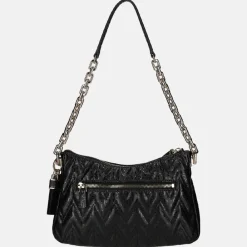 Schoudertassen^Guess Adelard schoudertas black