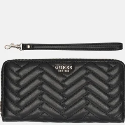 Dames Portemonnees^Guess Anning portemonnee L black