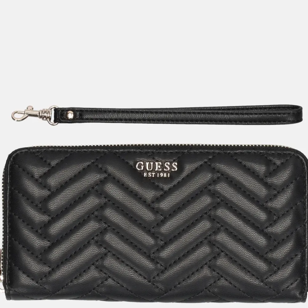 Dames Portemonnees^Guess Anning portemonnee L black
