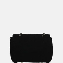 Schoudertassen^Guess Aslia schoudertas teddy black
