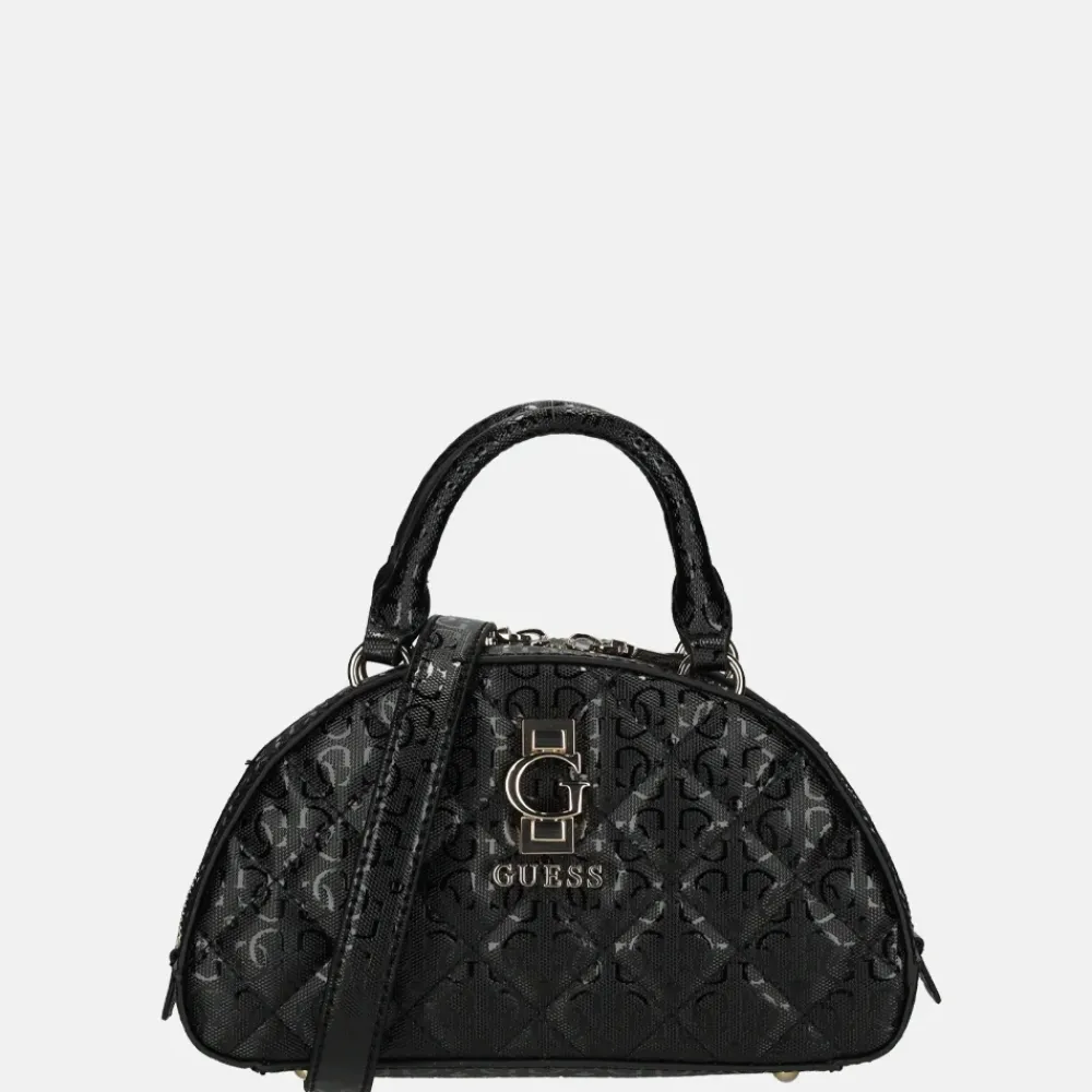 Crossbody Tassen^Guess Bessey bowler crossbody tas black