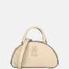 Crossbody Tassen^Guess Bessey bowler crossbody tas sand