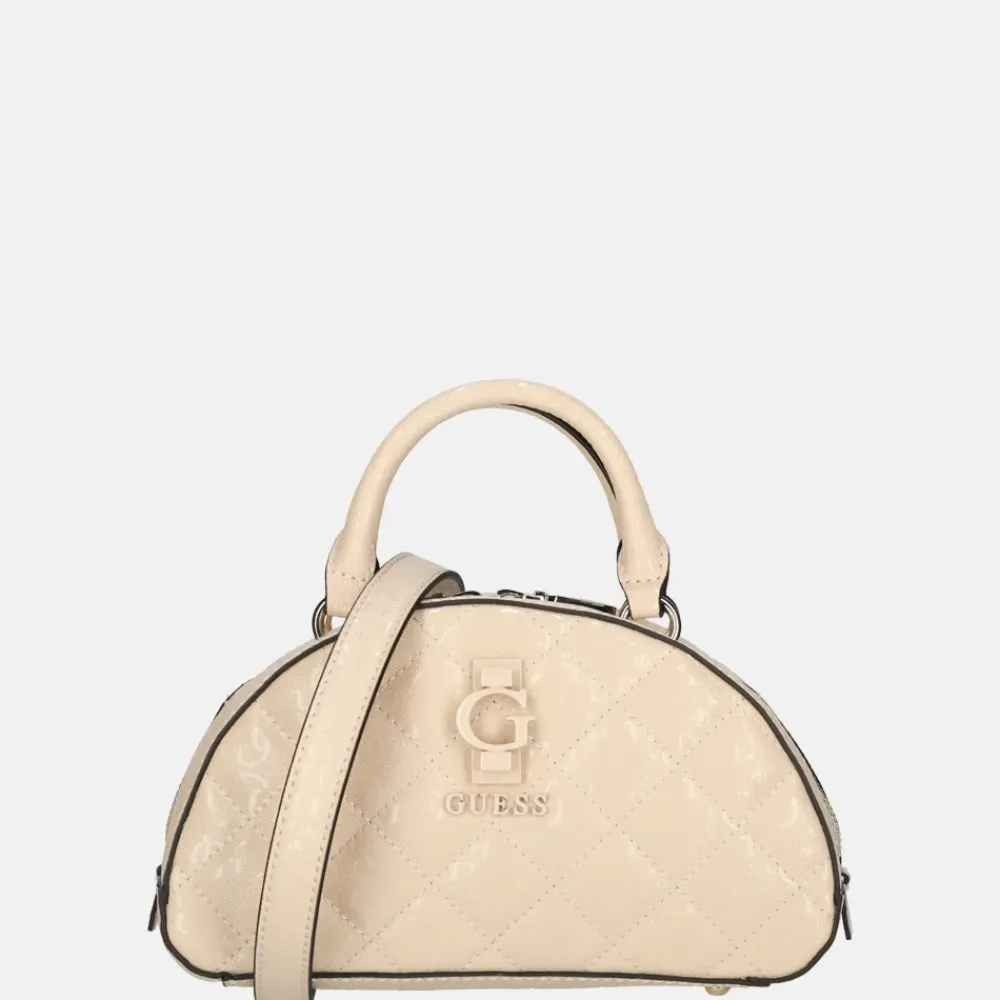 Crossbody Tassen^Guess Bessey bowler crossbody tas sand