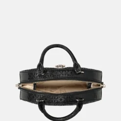 Crossbody Tassen^Guess Bessey bowler crossbody tas black