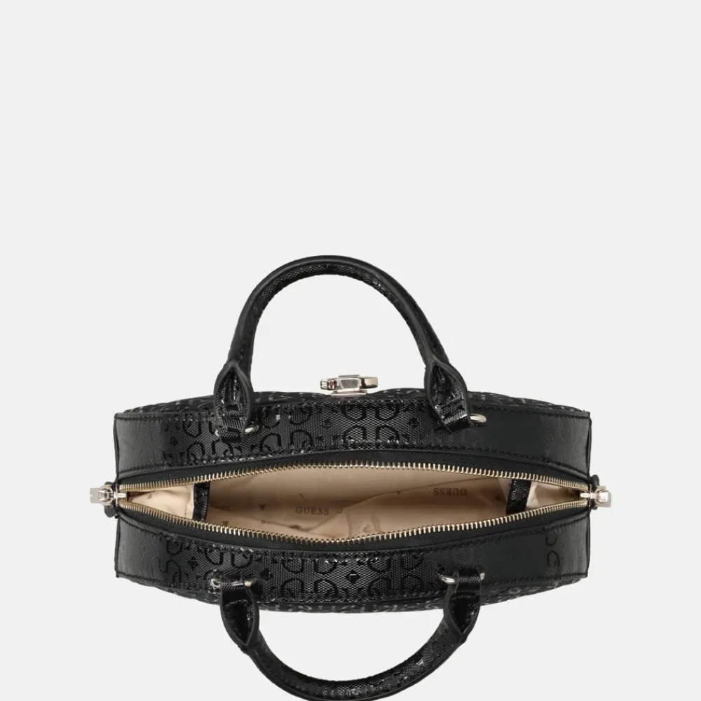 Crossbody Tassen^Guess Bessey bowler crossbody tas black