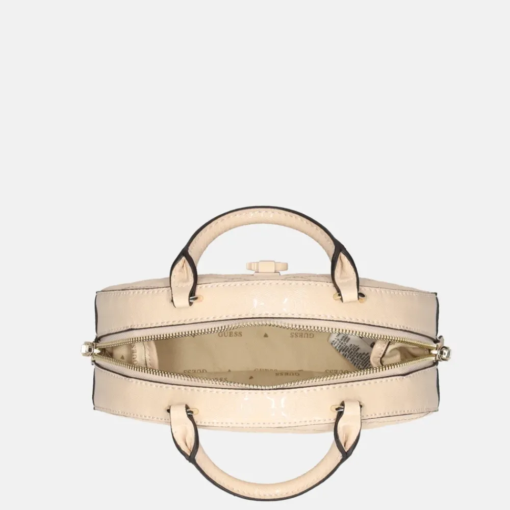 Crossbody Tassen^Guess Bessey bowler crossbody tas sand