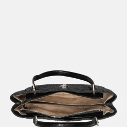 Shoppers^Guess Bessey noel tote shopper black
