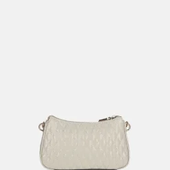 Crossbody Tassen^Guess Betula crossbody mini tas taupe