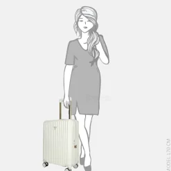 Handbagage Koffers^Guess Centennial handbagage koffer white