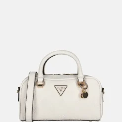 Handtassen^Guess Cresidia Bowling handtas offwhite