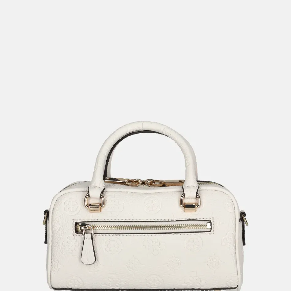 Handtassen^Guess Cresidia Bowling handtas offwhite