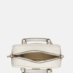 Handtassen^Guess Cresidia Bowling handtas offwhite