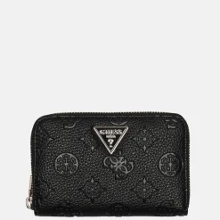 Dames Portemonnees^Guess Cresidia portemonnee M black