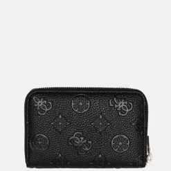 Dames Portemonnees^Guess Cresidia portemonnee M black