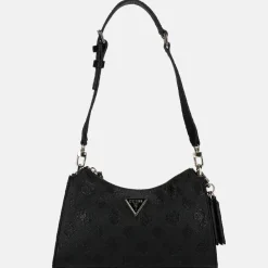 Schoudertassen^Guess Cresidia schoudertas black