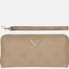 Dames Portemonnees^Guess Cresidia SLG ziparound portemonnee dark taupe
