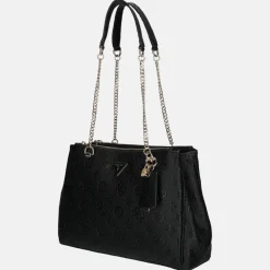 Shoppers^Guess Cresidia Status Shoulder Satchel black