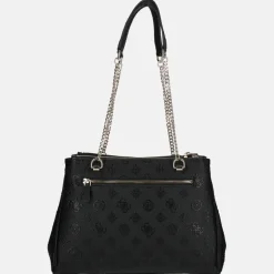 Shoppers^Guess Cresidia Status Shoulder Satchel black