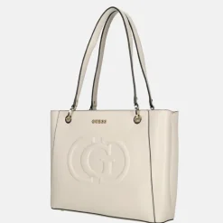 Shoppers^Guess Eco Mietta Noel tote shopper stone