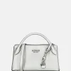 Handtassen^Guess Fedana girlfriend satchel handtas S silver