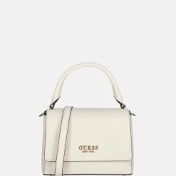 Handtassen^Guess Fedana handtas off white