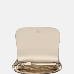 Schoudertassen^Guess Fedora flap schoudertas bone