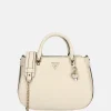 Handtassen^Guess Fedora satchel handtas bone