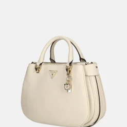 Handtassen^Guess Fedora satchel handtas bone