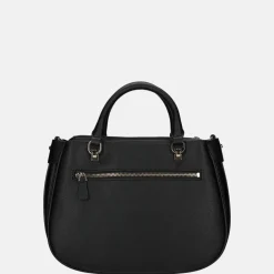 Handtassen^Guess Fedora satchel handtas black