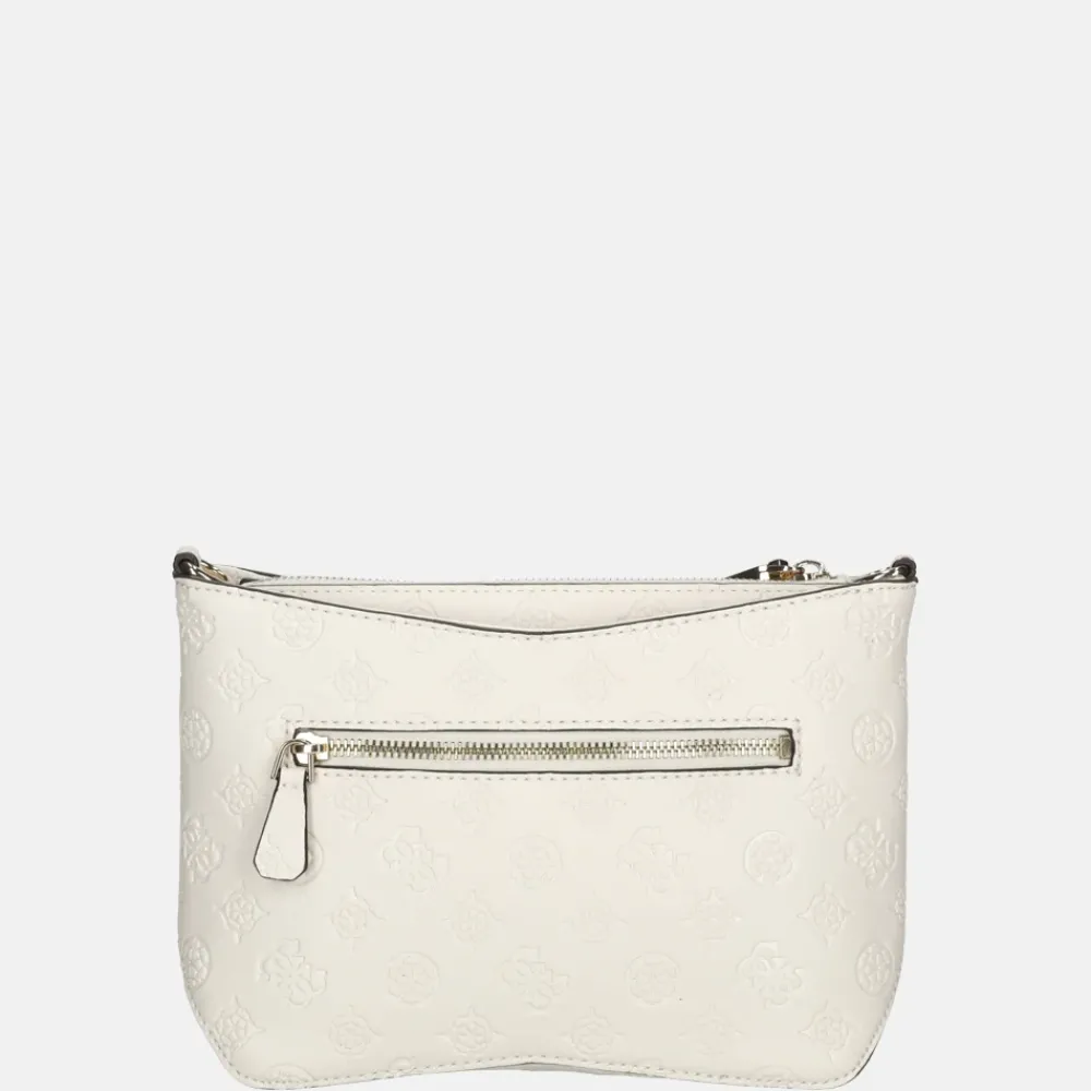 Crossbody Tassen^Guess Gerty crossbody tas off white
