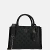Handtassen^Guess Gerty girlfriend satchel handtas black