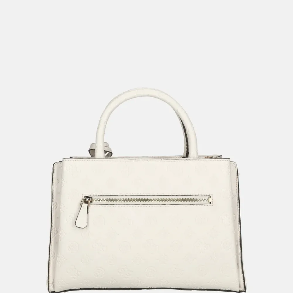 Handtassen^Guess Gerty girlfriend satchel handtas off white