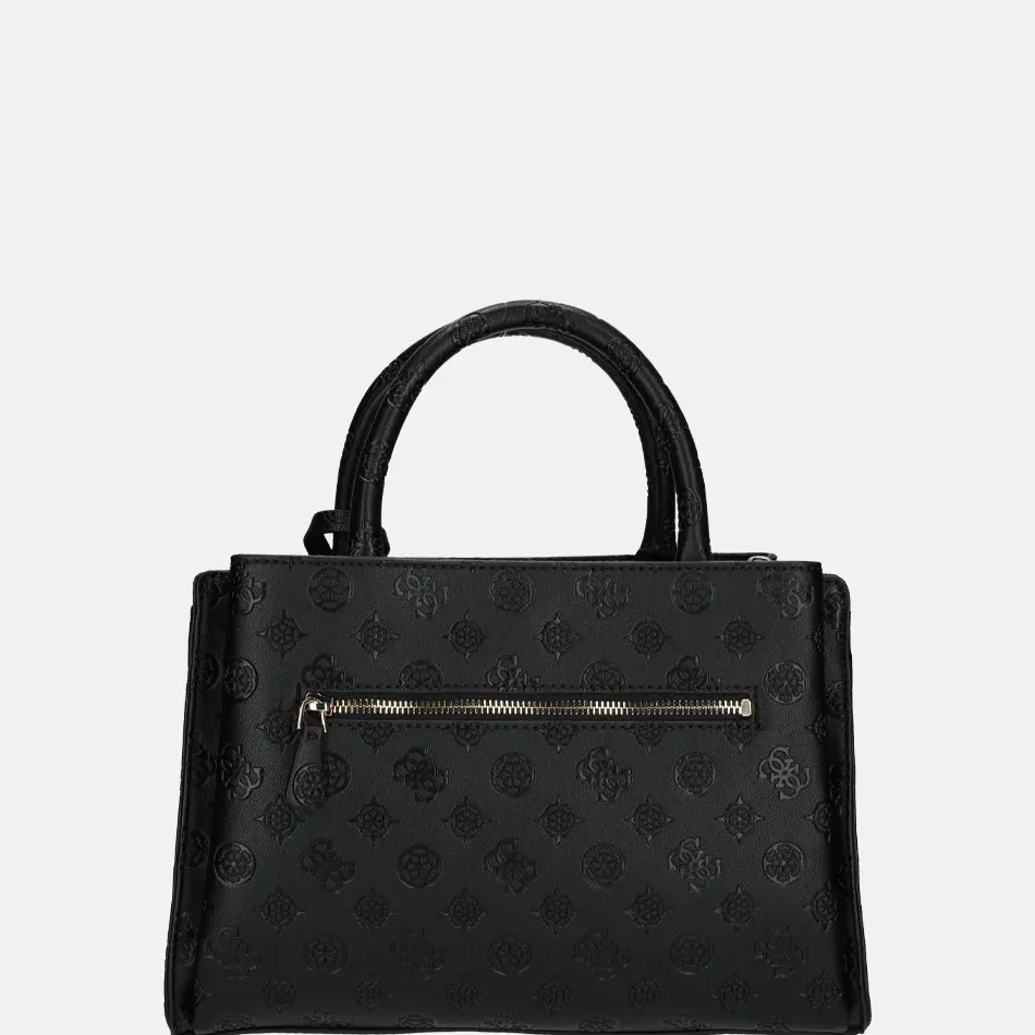 Handtassen^Guess Gerty girlfriend satchel handtas black
