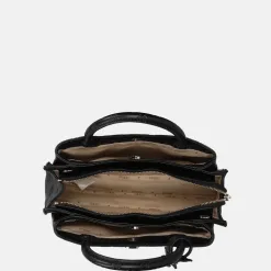 Handtassen^Guess Gerty girlfriend satchel handtas black