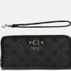 Dames Portemonnees^Guess Gerty SLG ziparound portemonnee L black