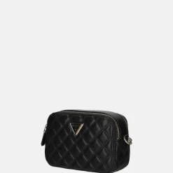 Crossbody Tassen^Guess Giully crossbody tas black