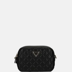 Crossbody Tassen^Guess Giully crossbody tas black