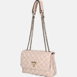Schoudertassen^Guess Giully schoudertas peony multi