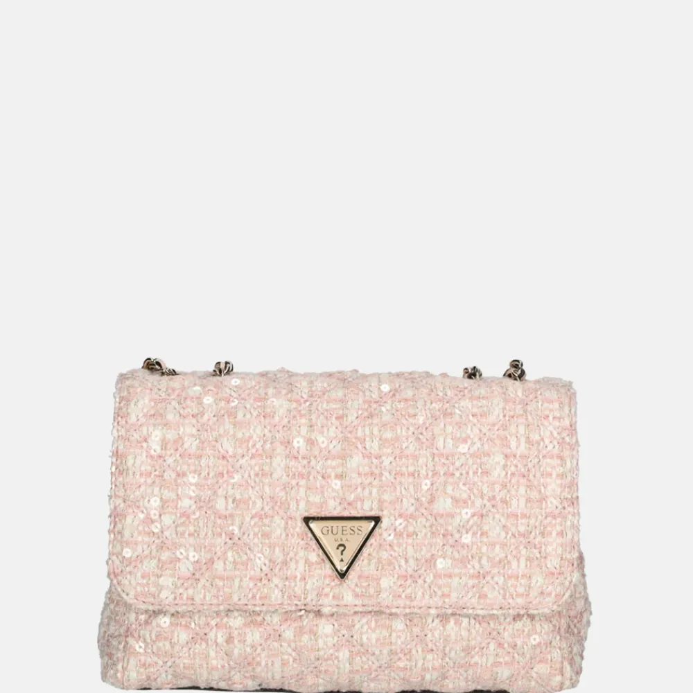 Schoudertassen^Guess Giully schoudertas peony multi