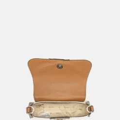Handtassen^Guess Kerima handtas mini natural/latte logo